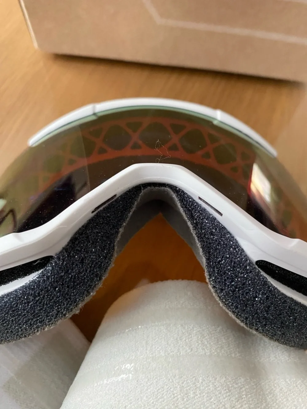 SMITH | Goggles | Squad w/ChromaPop Lens | White Vapor | Medium | Unisex - Picture 10 of 11